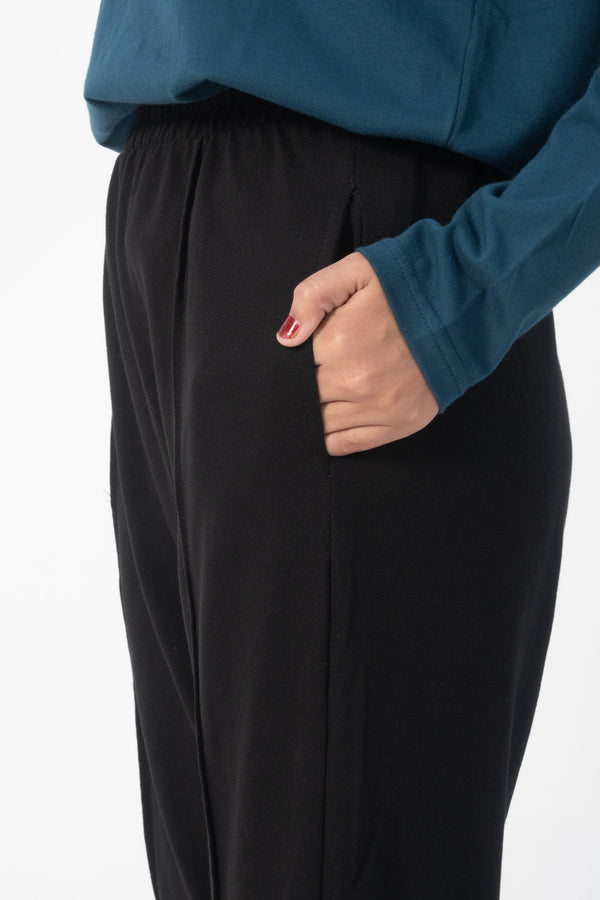 Elo EAST WEST Women's Pintuck Trousers Teal