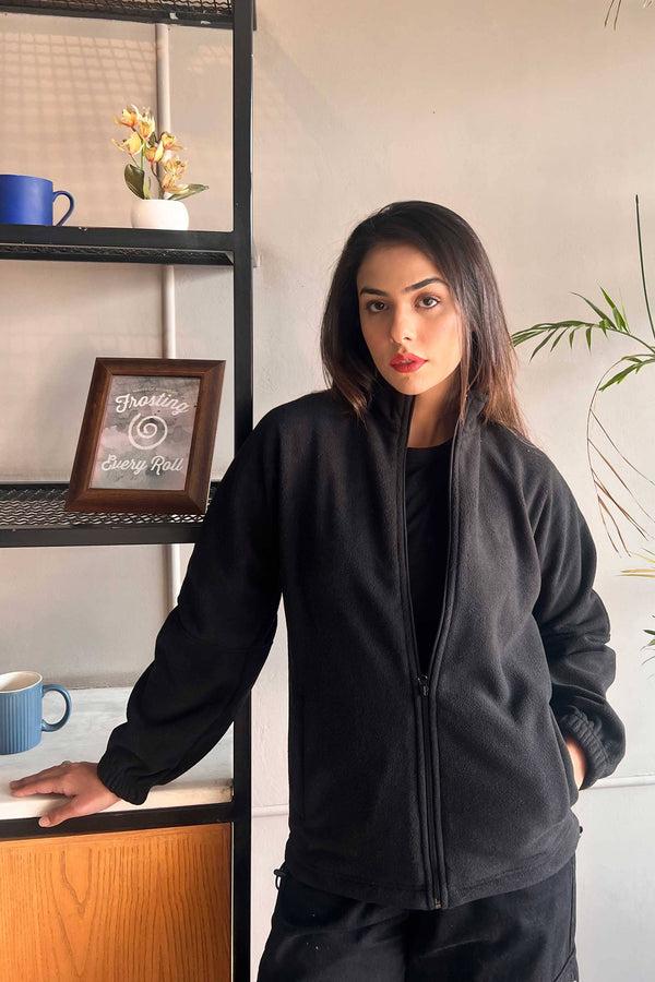 Elo East West Women's Polar Fleece Zipper Navy