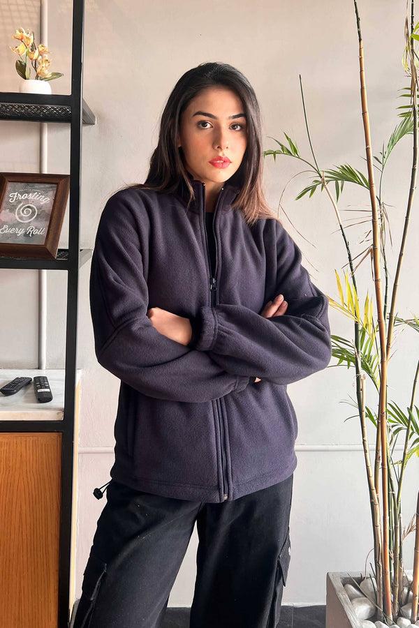 Elo East West Women's Polar Fleece Zipper Navy