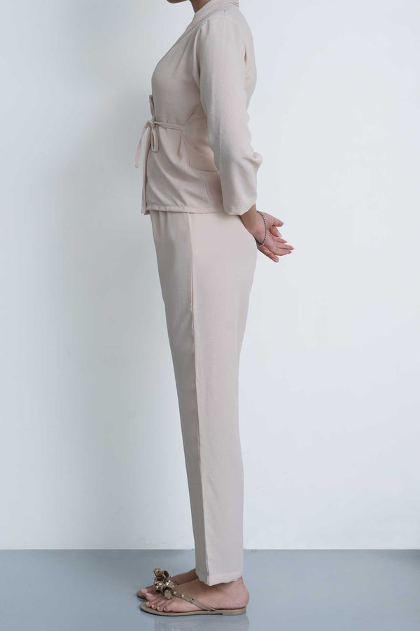 Elo East West Women's Shawl Collar Co-Ord Set Skin