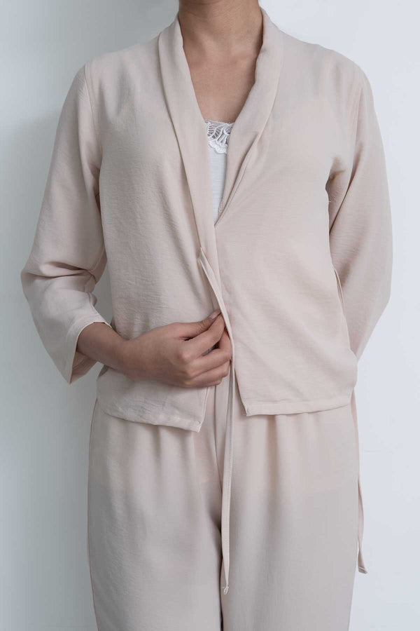 Elo East West Women's Shawl Collar Co-Ord Set Skin