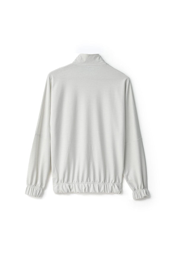 Elo East West Women's Terry Quarter Zipper Black