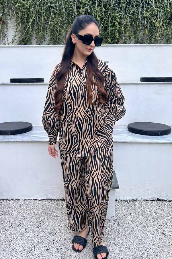 Elo East West Women’s Tiger Co-Ord Set