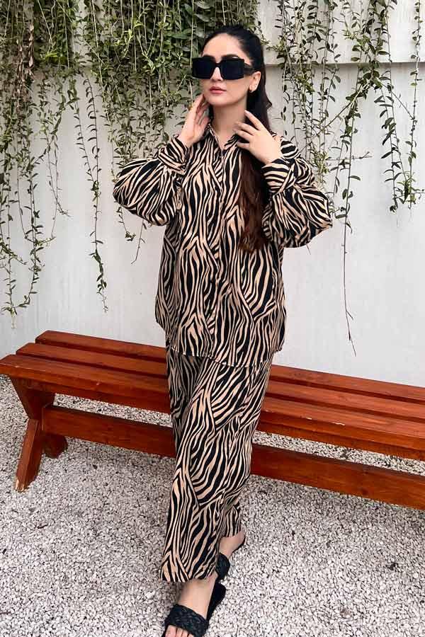 elo East West Women’s Tiger Co-Ord Set