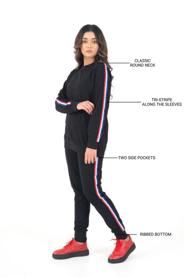 Elo East West Women's Track Suit Black