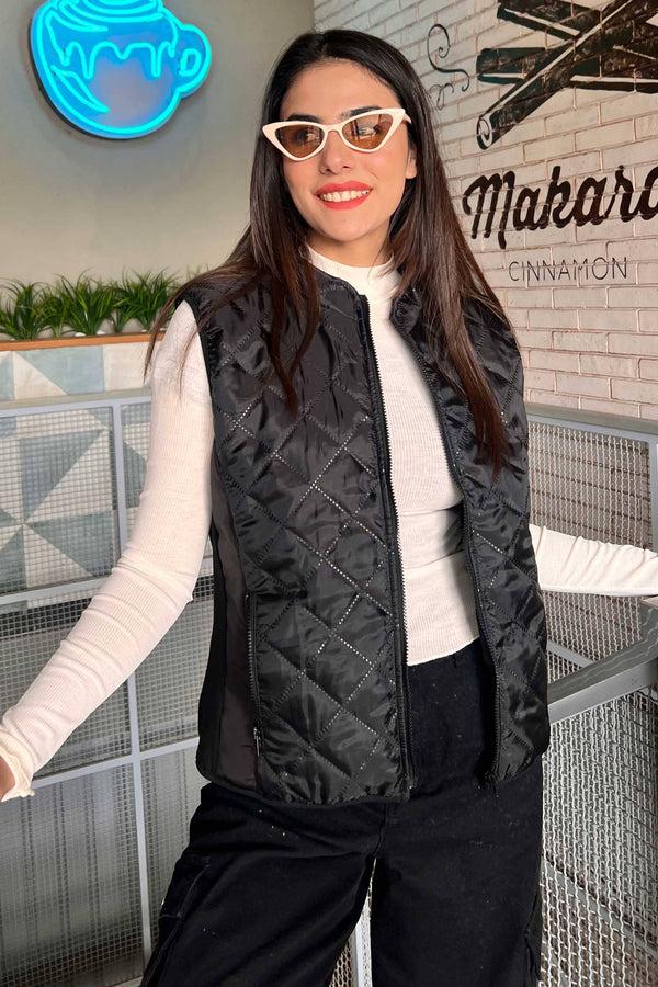 Elo East West Women's Ultrasonic Gilet Black