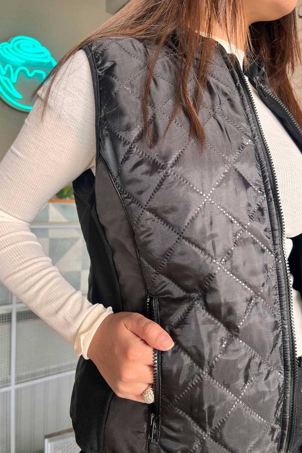 Elo East West Women's Ultrasonic Gilet Black