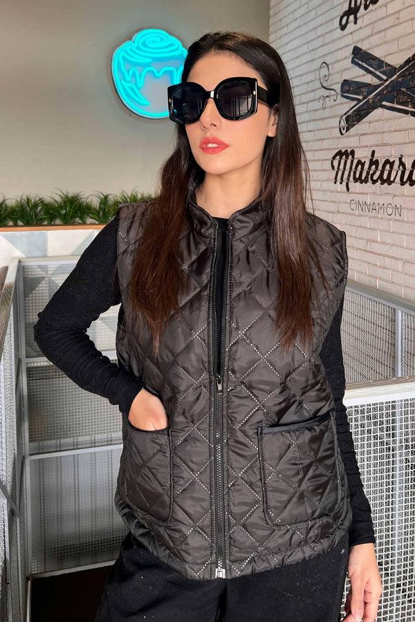 Elo East West Women's Ultrasonic Gilet Black