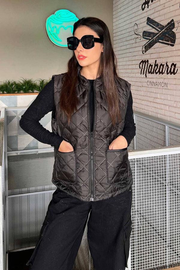 Elo East West Women's Ultrasonic Gilet Black