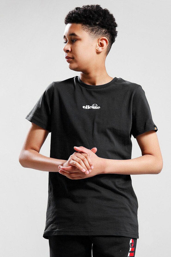 elo ELS Boy's Printed Classic Tee Shirt Black