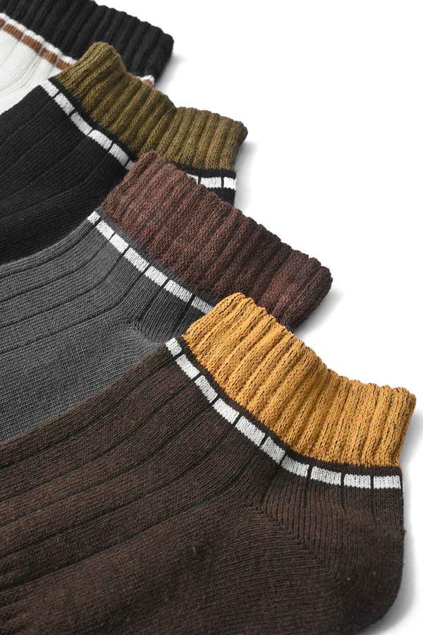 Elo Eternity Men's Ankle Socks - Pack Of 5