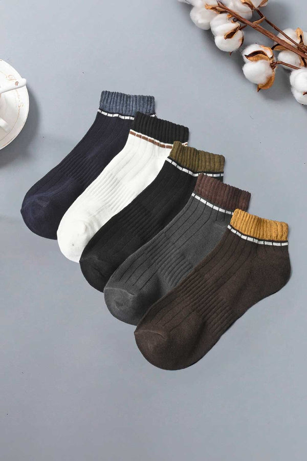 elo Eternity Men's Ankle Socks - Pack Of 5