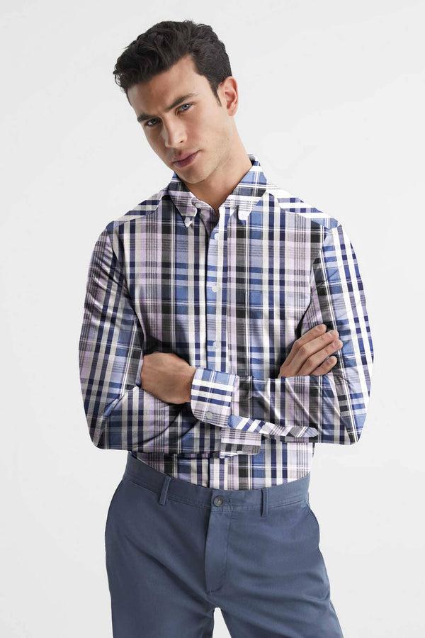 elo Eternity Men's Praesto Slim Fit Casual Shirt