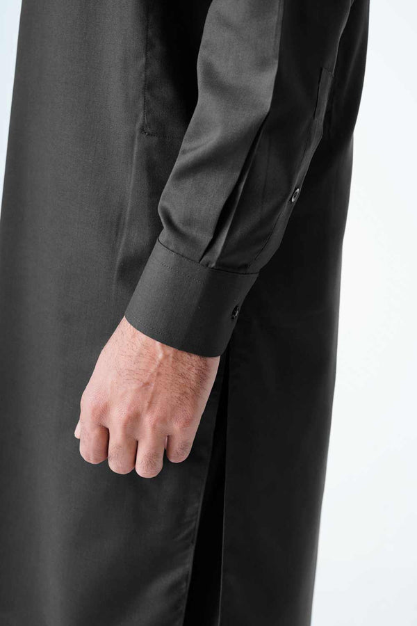 Elo Eternity Men's Stitched Kurta Shalwar Black