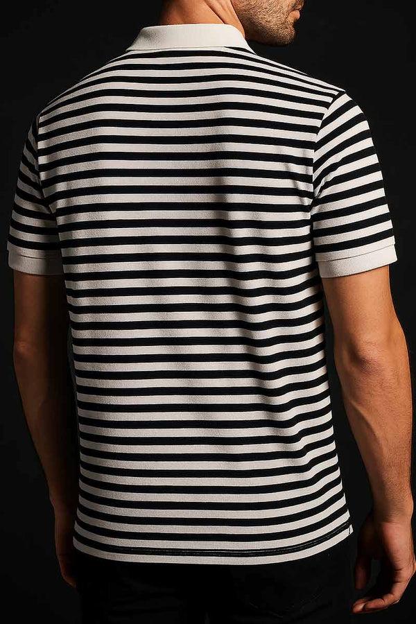 Elo Eternity Premium Men's Polo Shirt White & Yellow