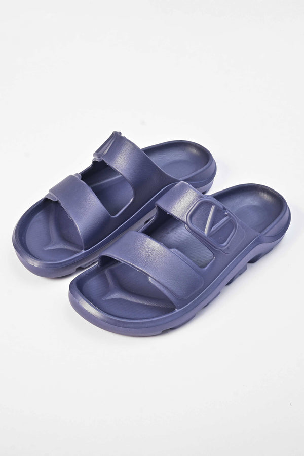 Elo EVR Men's Comfort Modern Slides Black