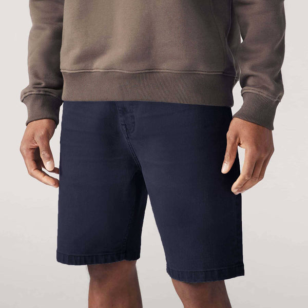 elo F&F Men's Clervaux Classic Denim Shorts Navy