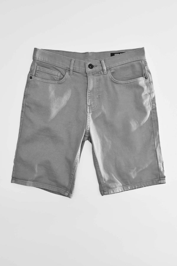 Elo F&F Men's Fischbach Classic Denim Shorts Grey