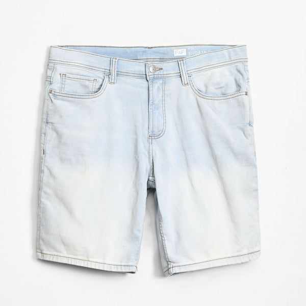 elo F&F Men's Rollingen Denim Shorts Light Sky