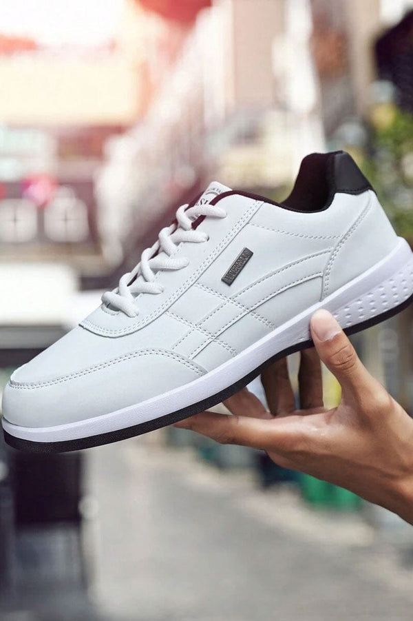 Elo Fashion Men's Casual Sneakers White