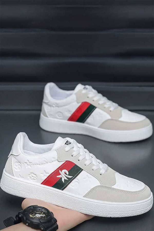 Elo Fashion Men's Low-Top Sneakers Black