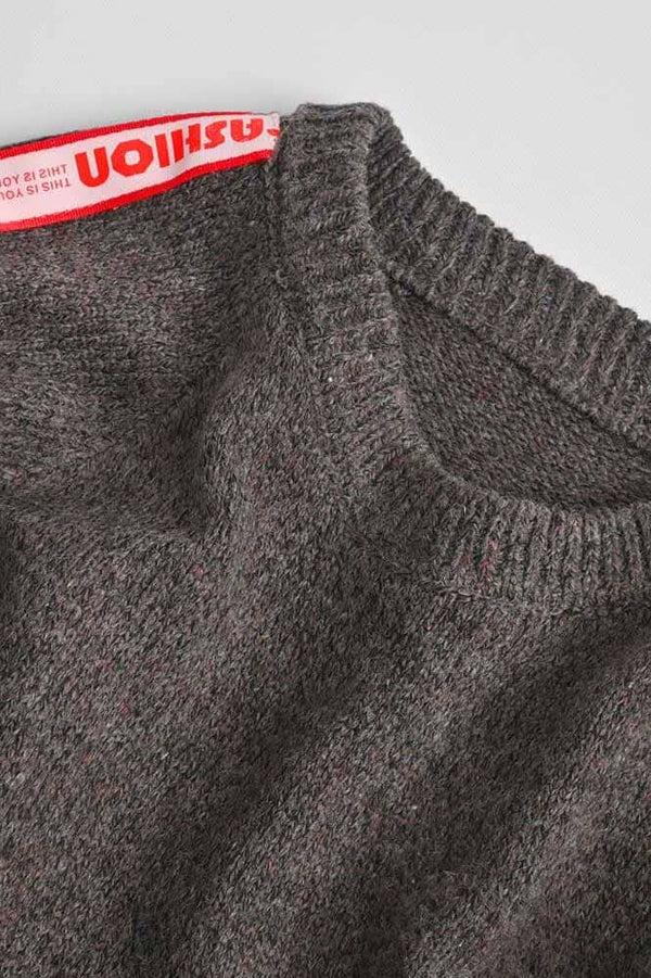 Elo Fashion Men's Raglan Sleeve Sweater Mud