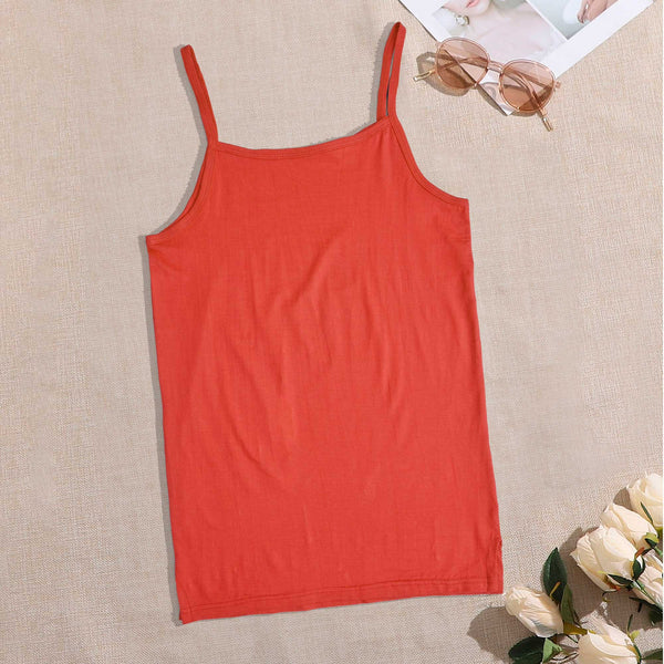 elo Fashion Women's Strap Style Tank Top Red