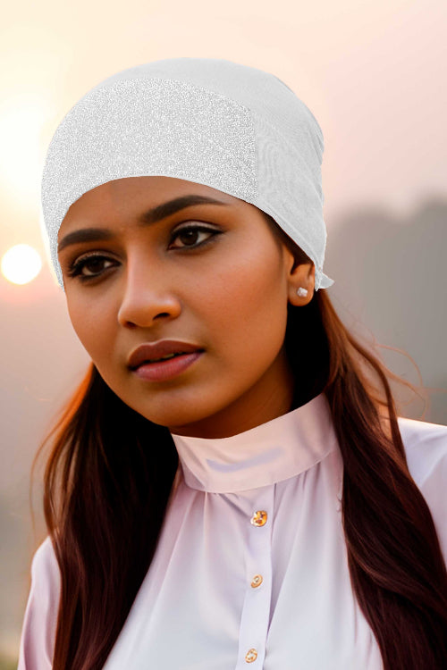 elo Firdevs Women's Under Hijab Cap White