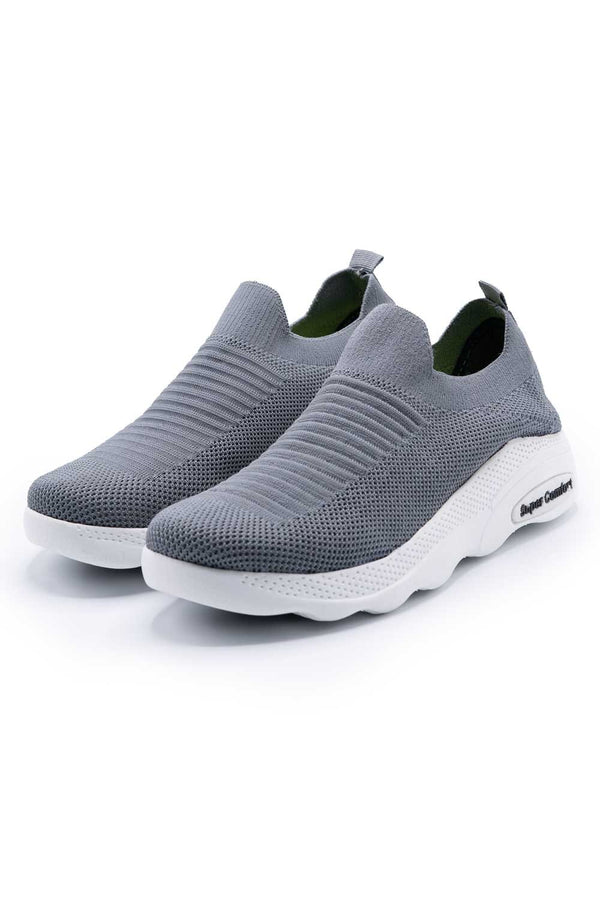 Elo Flash Men's Slip-On Sneakers Grey