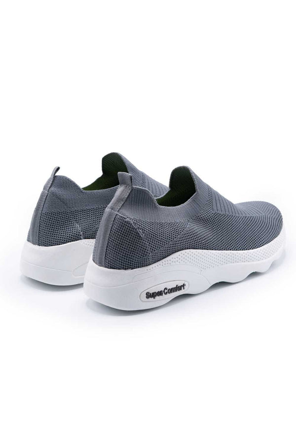 Elo Flash Men's Slip-On Sneakers Grey
