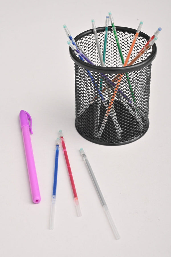 Elo Fun Writing Kid's Glitter Ball Points Purple