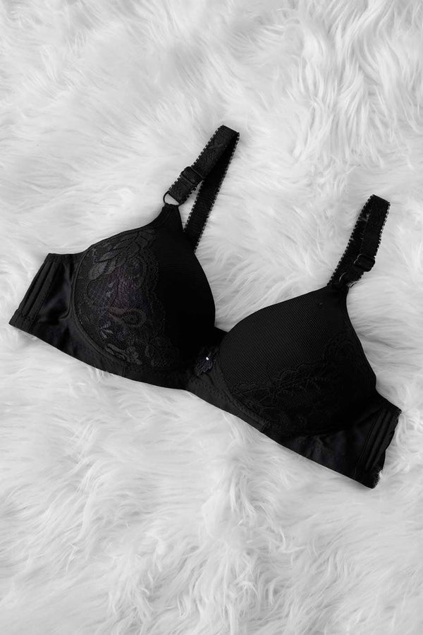 Elo Geurairer Women's Padded Bra Black