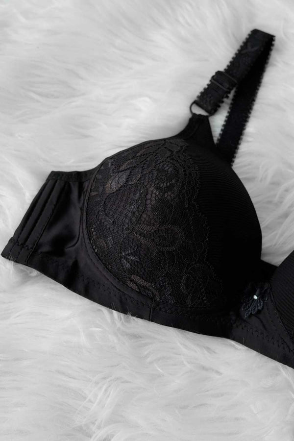 Elo Geurairer Women's Padded Bra Black