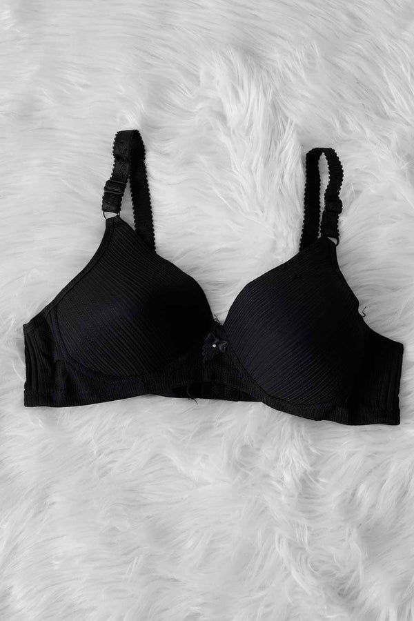 elo Geurairer Women's Padded Bra Black