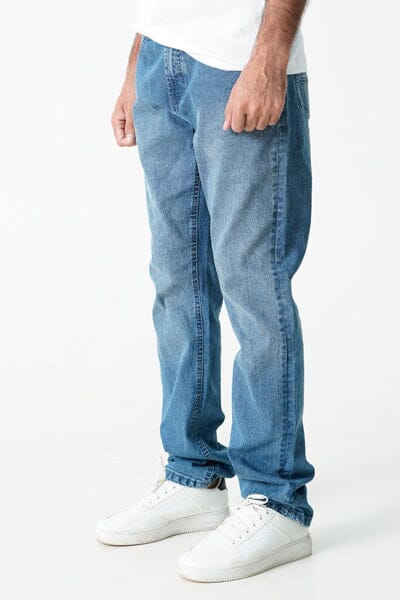 Elo Gibson Men's Straight Fit Denim Blue