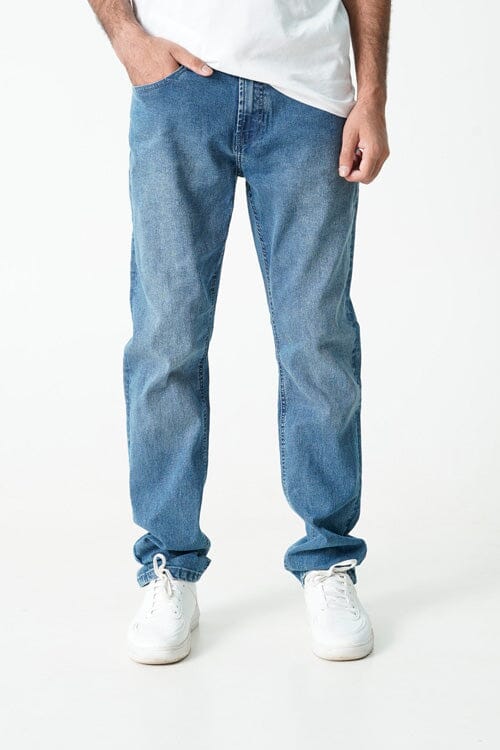 elo Gibson Men's Straight Fit Denim Blue