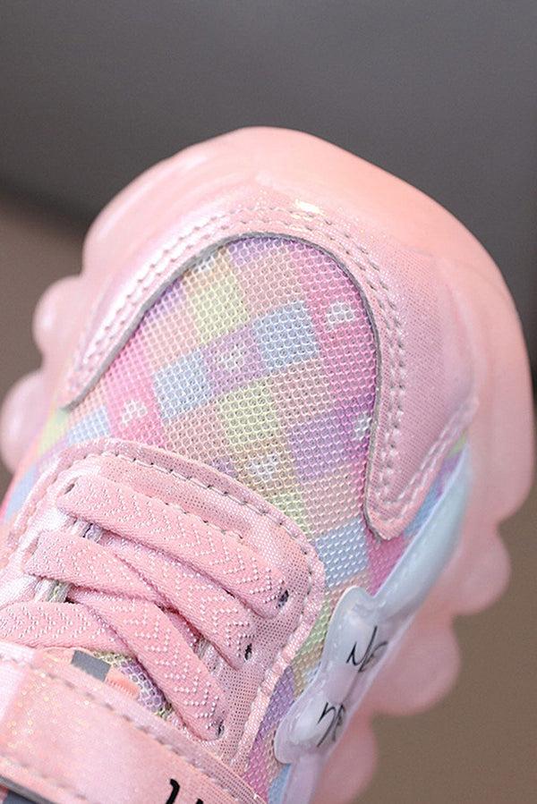 Elo Girl's LED Light-Up Sneakers Purple