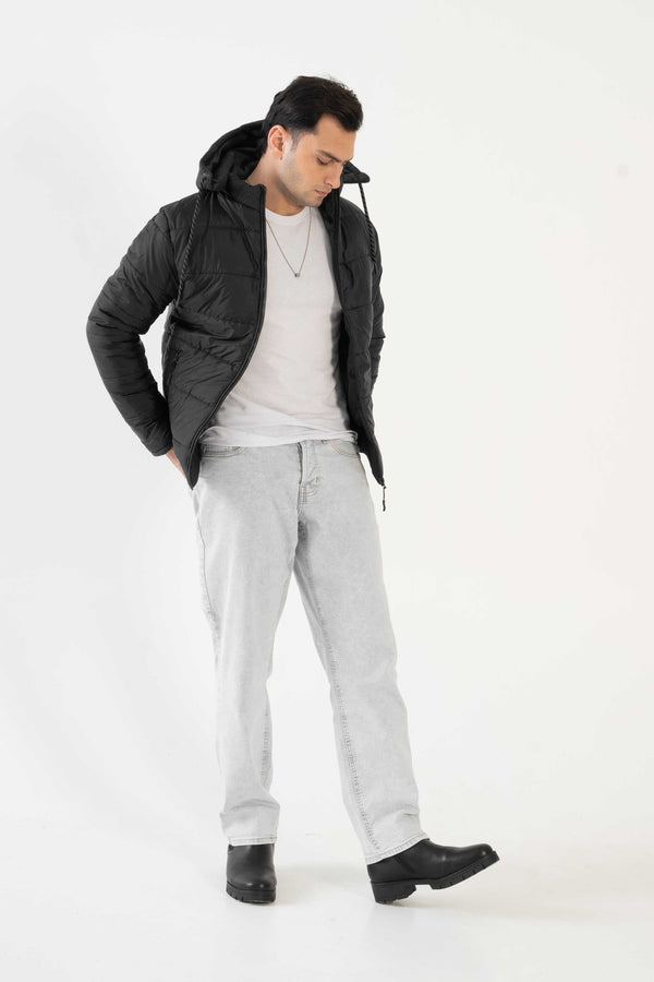 Elo GN Men's Detachable Hood Puffer Jacket Navy