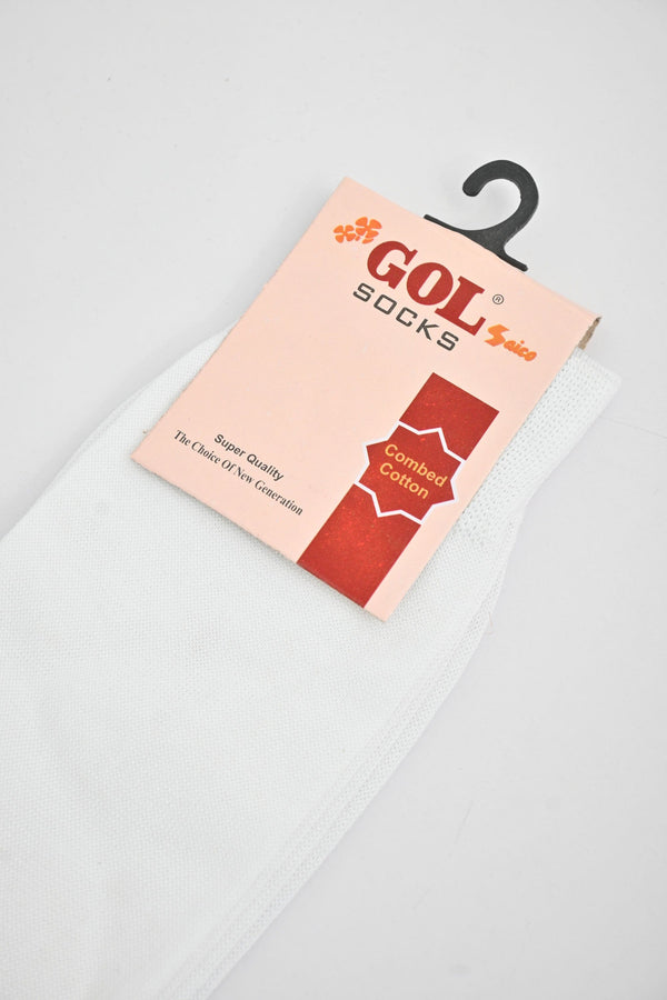 Elo Gol Men's Combed Cotton Dress Socks Brown