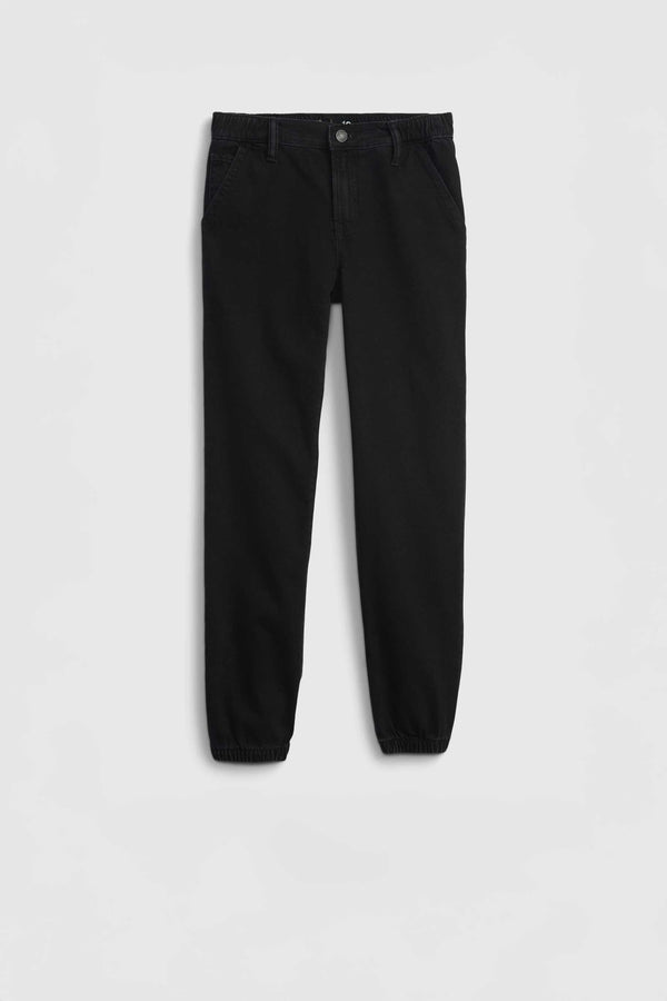 Elo GP Boy's Hook Closure Jogger Pants Black