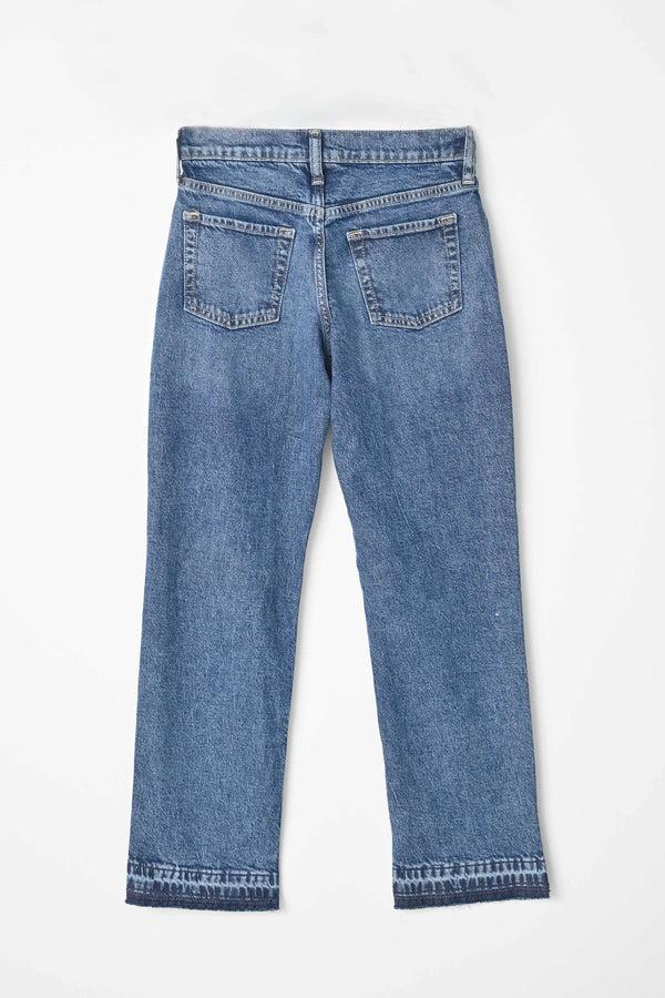 Elo GP Girl's Side Split Hem Denim Blue