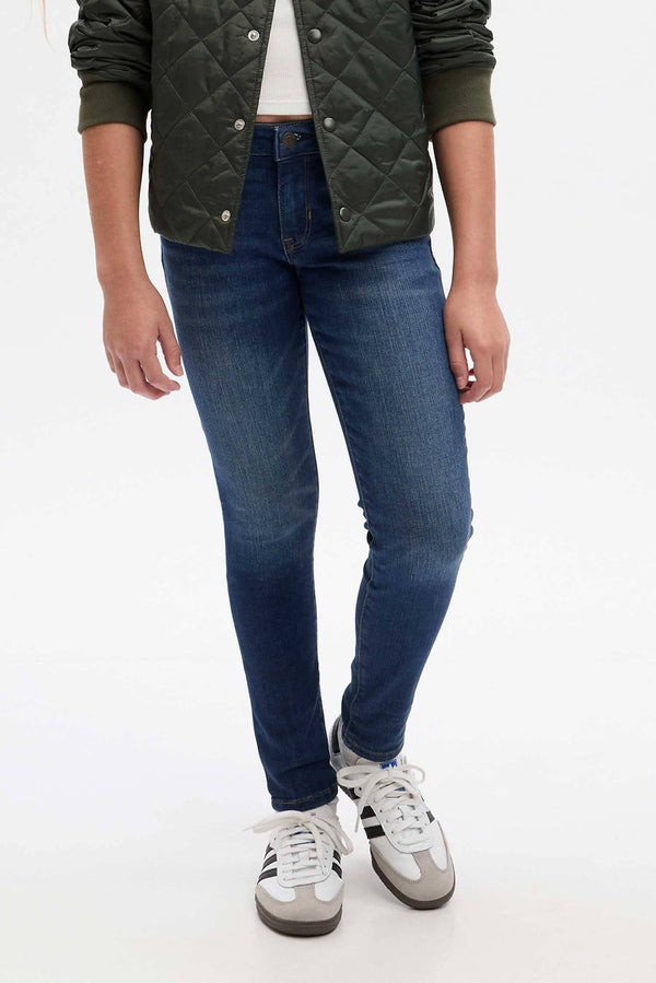 Elo GP Girl's Super Skinny Denim Blue
