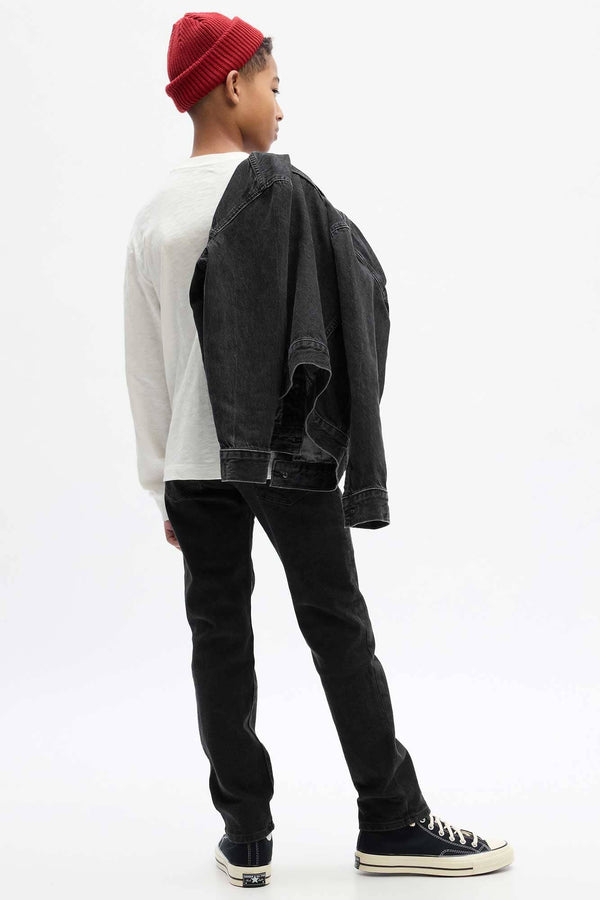 Elo GP Kid's Penza Slim Fit Denim Black