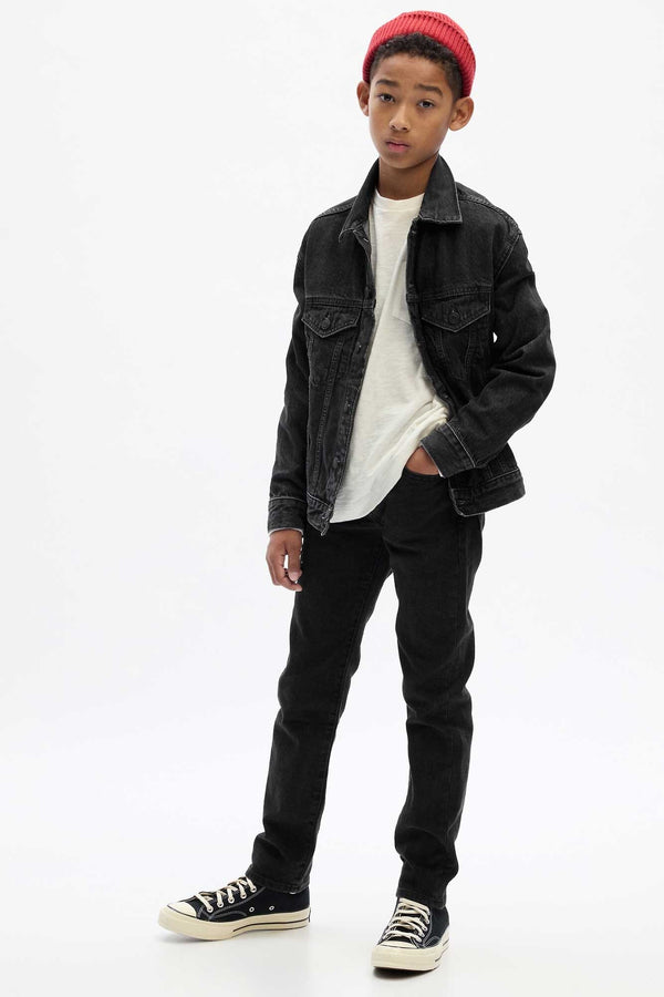 elo GP Kid's Penza Slim Fit Denim Black