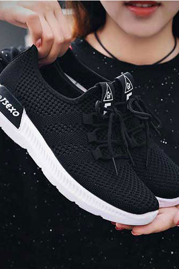 Elo GR Women's Breathable Knit Sneakers Lavender