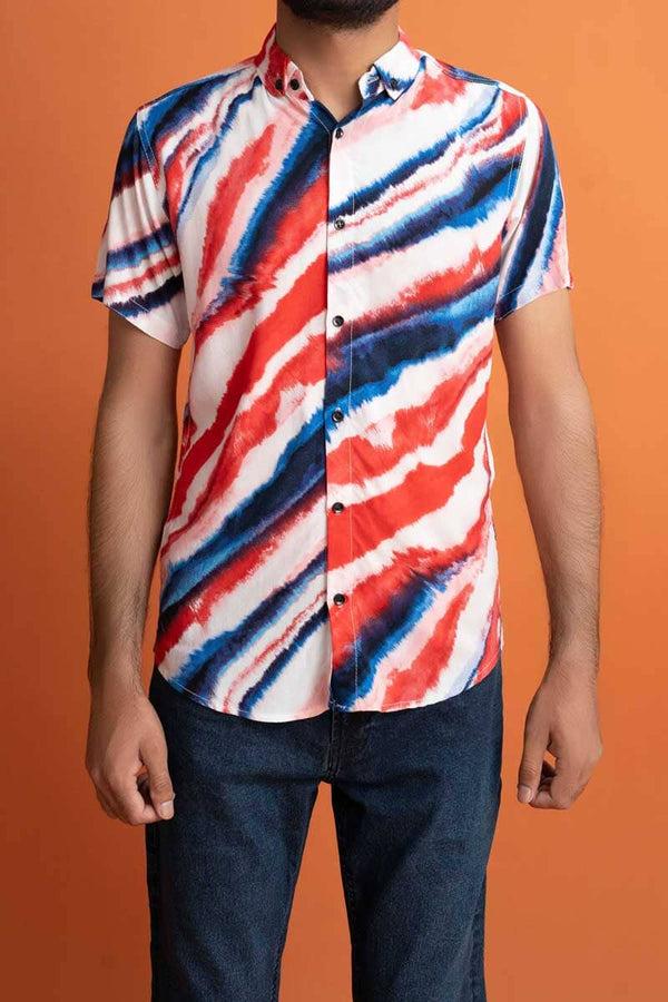 Elo Gravity Men's Printed Casual Shirt