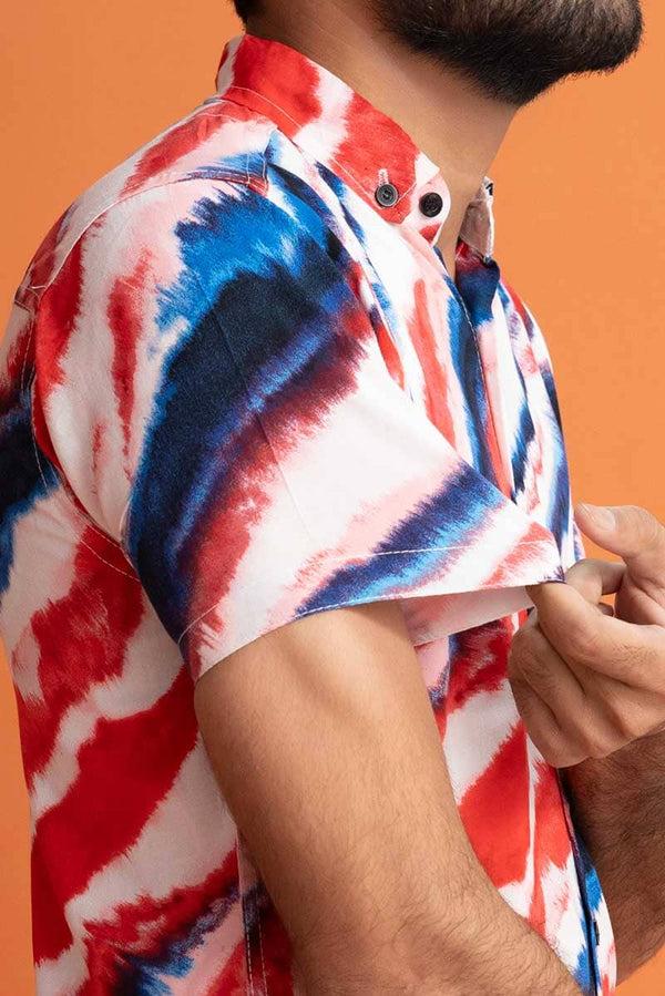 Elo Gravity Men's Printed Casual Shirt