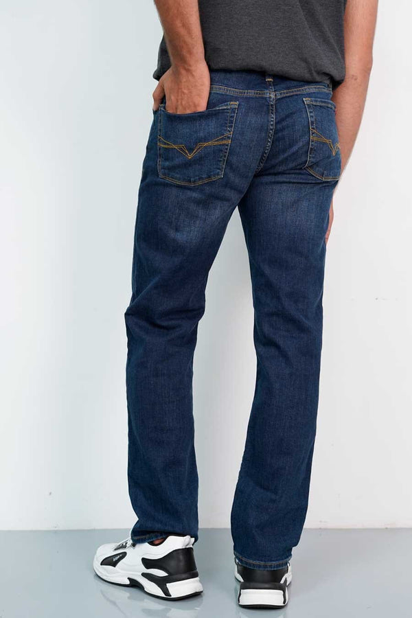 Elo GS Men's Lincoln Regular Fit Denim Dark Blue