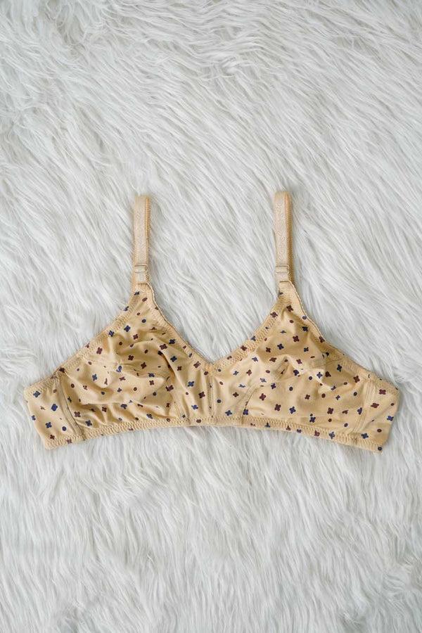 elo Hania Women's Printed Stretchable Bra Skin