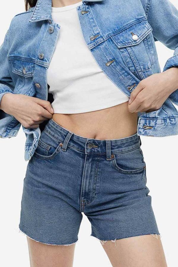 elo Hexa Women's Southern Denim Shorts Navy